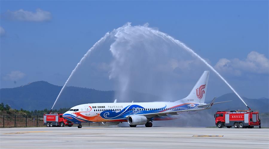 贛州瑞金機場正式通航